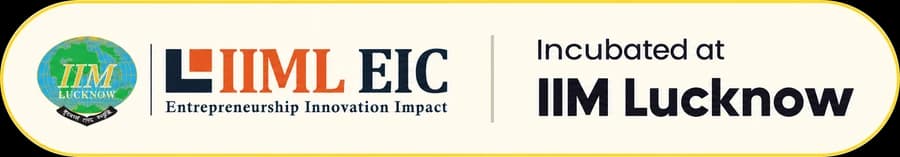 Incubated at IIM Lucknow: IIML EIC, Entrepreneurship Innovation Impact